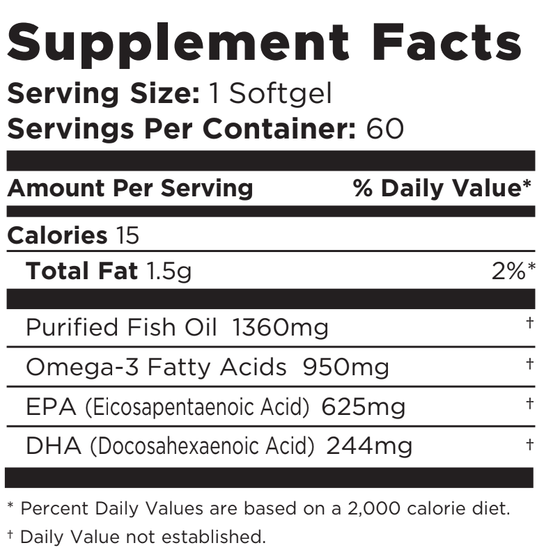 High Potency Fish Oil